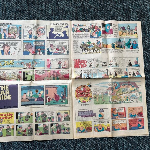 3 Vintage 1993 & 1996 Sunday Comics Funnies Indianapolis Star Newspaper Strips - Picture 11 of 16